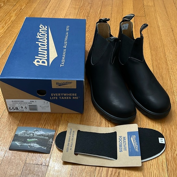 Blundstone Other - New Blundstone Boots 558 Black 9.5 10.5 12.5 NIB